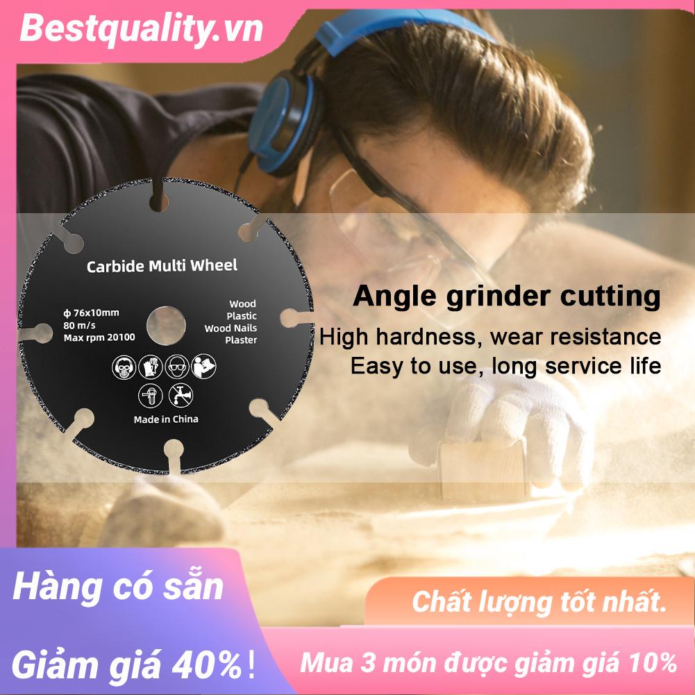 Lưỡi Cắt 76mm / 2.99inch Cao Cấp Cho Máy Mài Góc