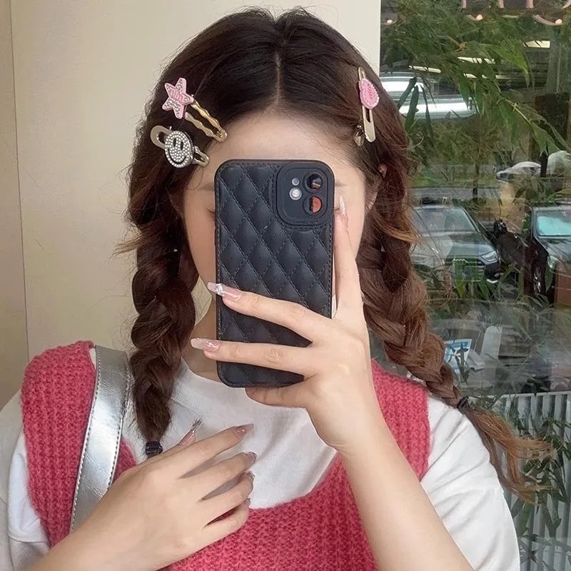 Mới set Kẹp Tóc Hình Ngôi Sao Màu Bạc y2k Ngọt Ngào Cho Nữ