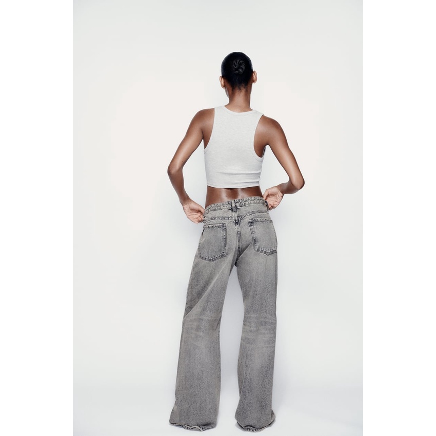 Áo ba lỗ croptop Zara authentic