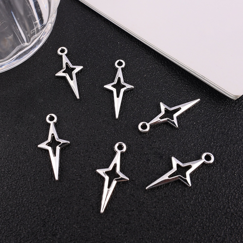 Set 40 / 50 Mặt Vòng cổ Hình Ngôi Sao / Trái Tim Đơn Giản Thời Trang