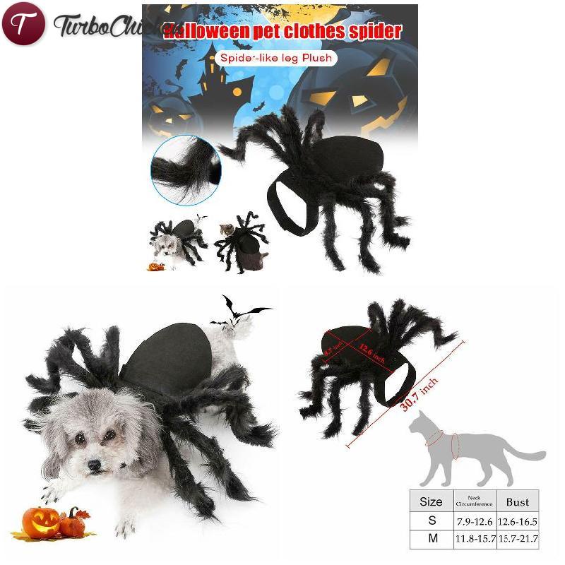 Bộ Đồ Hóa Trang Người Nhện Vui Nhộn Cho Thú Cưng Dịp halloween