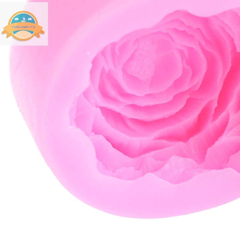 Khuôn Silicon Làm Bánh Kẹo / Xà Phòng Hình Hoa Dập Nổi Độc Đáo Trang Trí Tiệc Cưới vn