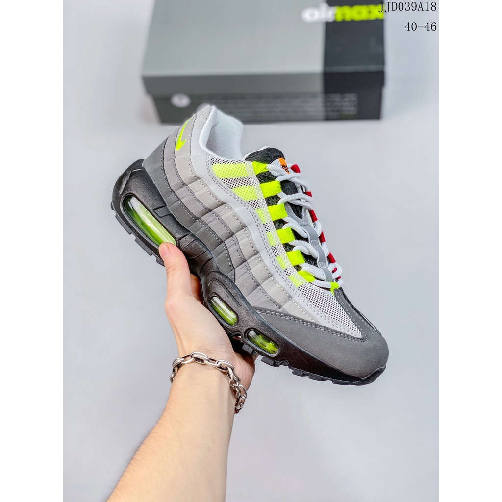 Giày Thể Thao nk air max 95 Size 40-46 Với Đệm Hơi Êm Ái Năng Động Cho Nam
