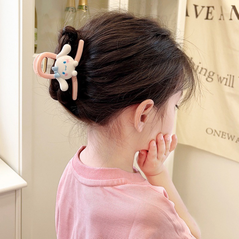 Sanrio Kẹp Tóc Hình Cá Mập Dễ Thương Cho Nữ