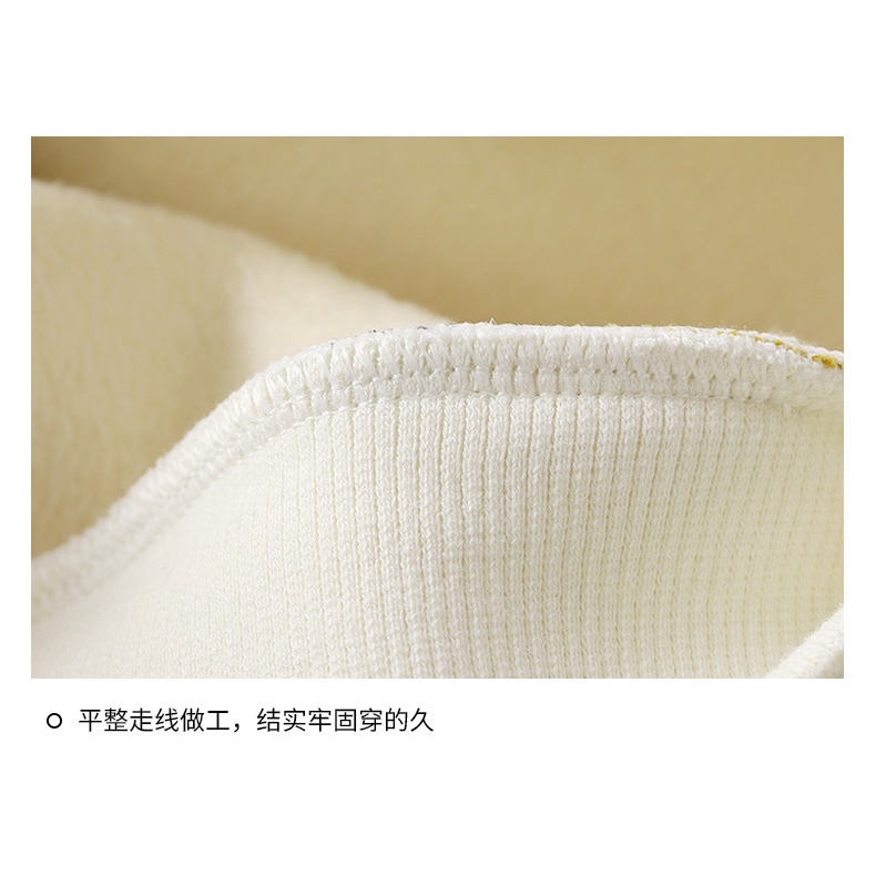 Áo sweater Tay Dài Chất Nỉ Dày Dặn Giữ Ấm Thời Trang Thu Đông Cho Bé Kích Thước 90-150cm