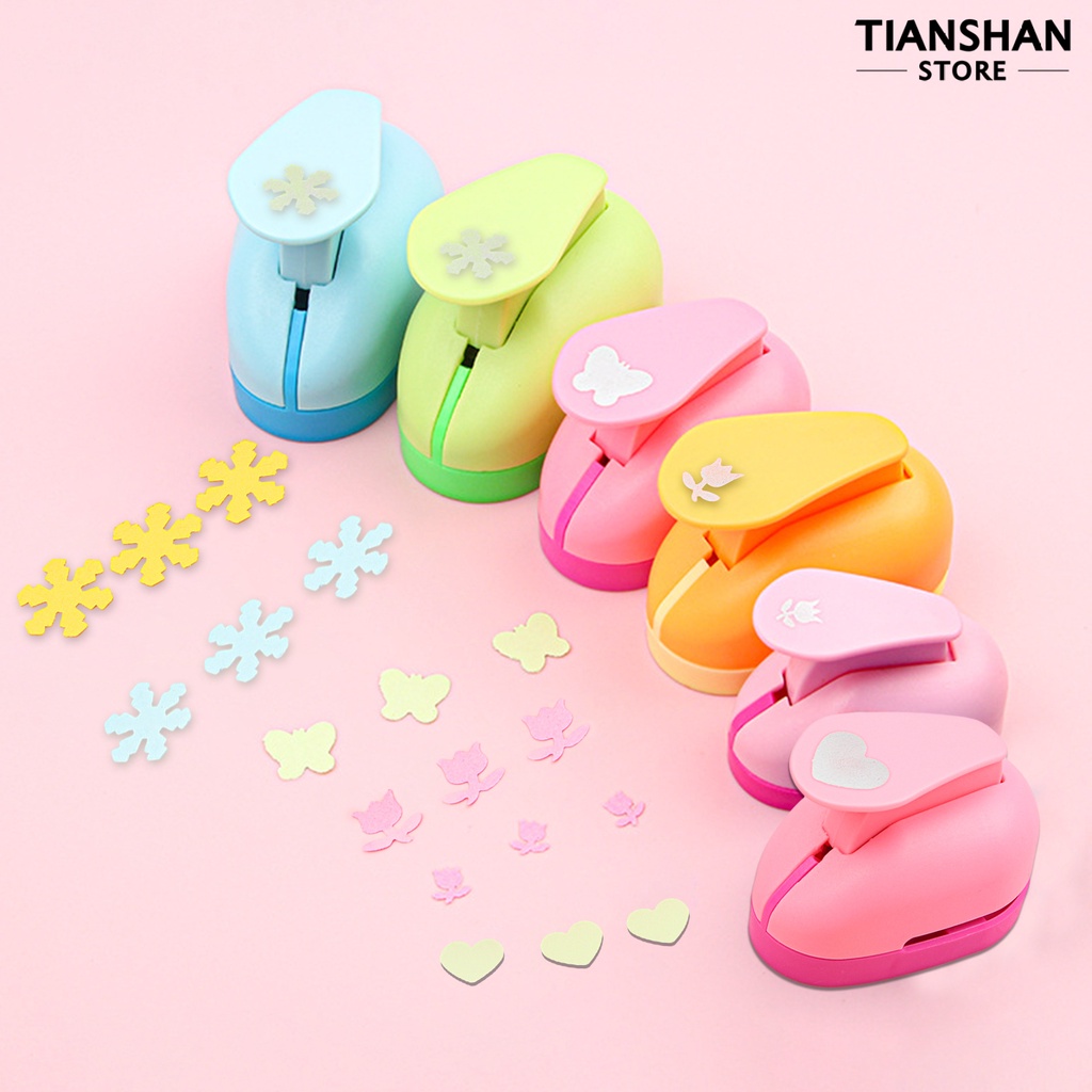 Tianshan Khuôn Dập Nổi Hình Bướm / Bông Tuyết / Trái Tim / Hoa Hồng Bằng Giấy Dùng Làm Đồ Thủ Công