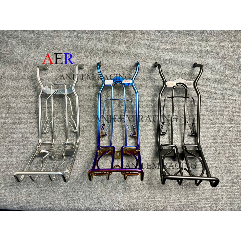 Baga Giữa Inox và Xi Titan 10 ly dành cho Sirius thường RC