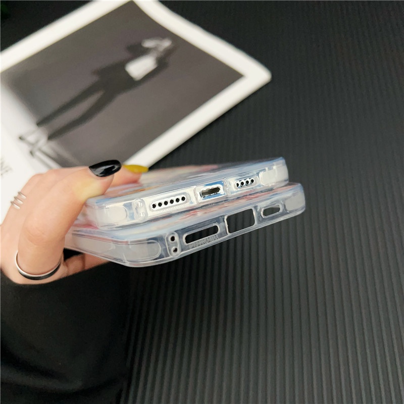 Màu Sắc Ốp Điện Thoại In Hoạt Hình one piece Cho iphone 15 14 13 12 11 pro max 11pro