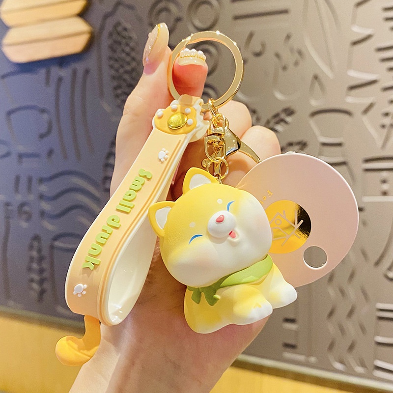 Móc Khóa Hình Động Vật Hoạt Hình Xinh Xắn