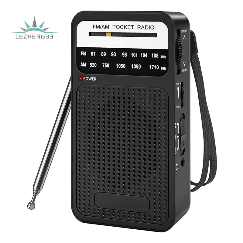 Am fm radio Bỏ Túi Bán Dẫn Với jack Cắm Tai Nghe Di Động Sử Dụng Trong Nhà Và Ngoài Trời