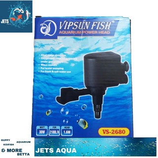 Máy bơm lọc nước hồ cá vipsun vs 2680 | bơm vs-2680 công suất 30w