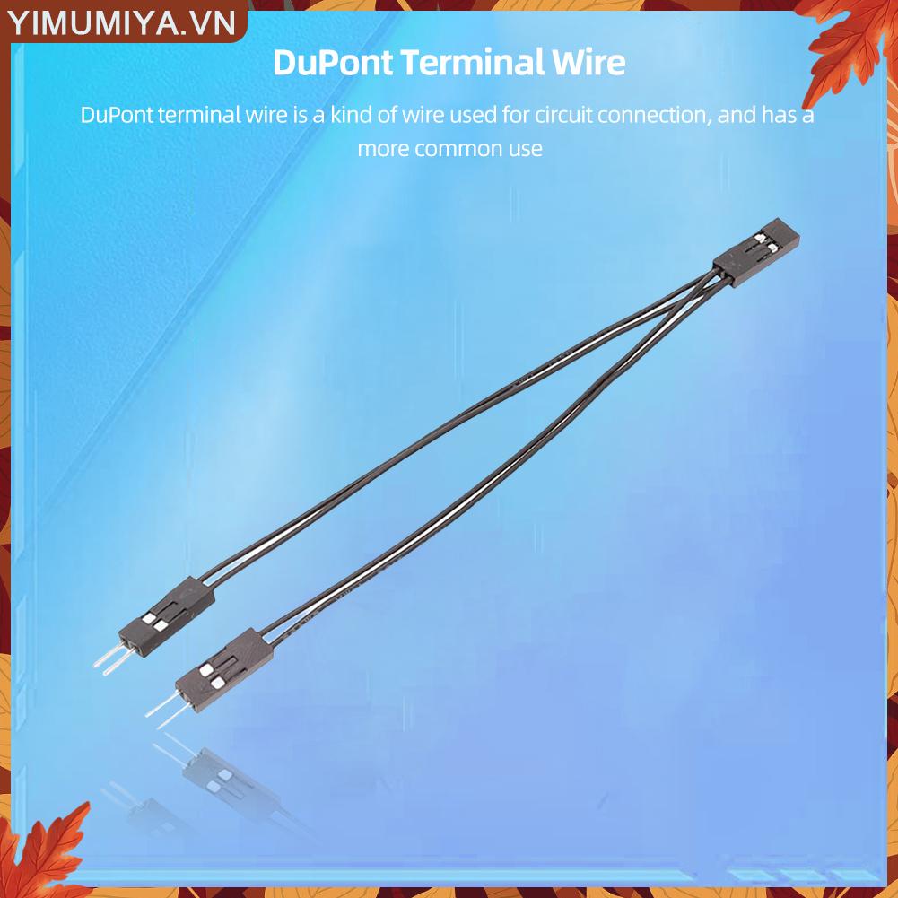 ☼Yimumiya ☼ Cáp Chuyển Đổi 1 Sang 2 10cm 1 female Sang 2 male 2 Pin Cho Bảng Mạch pc