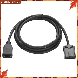 ☼Yimumiya [Chất Lượng Cao]☼ Dây Cáp Chuyển Đổi hdmi e type e Sang Đầu Cắm e type e Cho Xe Hơi