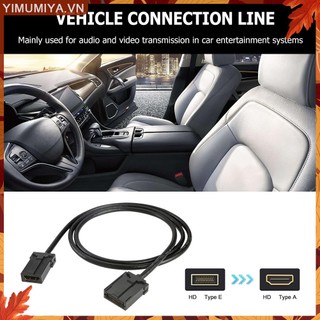 ☼Yimumiya [Chất Lượng Cao]☼ Dây Cáp Chuyển Đổi hdmi e type e Sang Đầu Cắm e type e Cho Xe Hơi