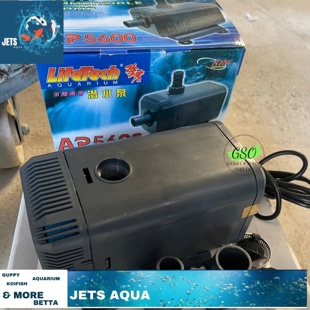 Máy bơm bể cá hòn non bộ - máy bơm hồ cá - bơm bể cá thủy sinh - Máy bơm LifeTech AP5600