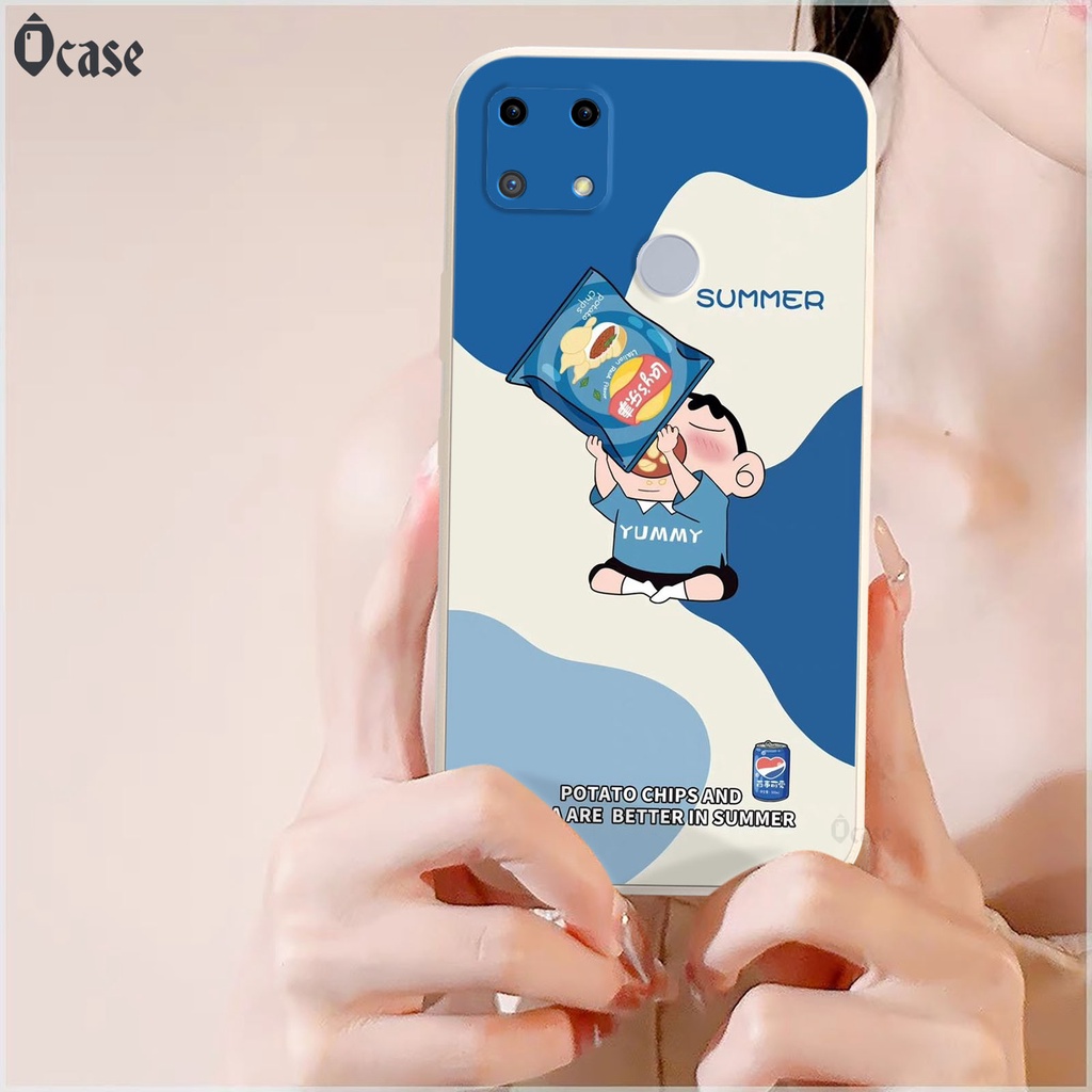Ốp lưng Oppo A15 / A15s / Realme C12 / C25 / Realme Narzo 30A / V3 mẫu thiết kế Sport and Cartoon