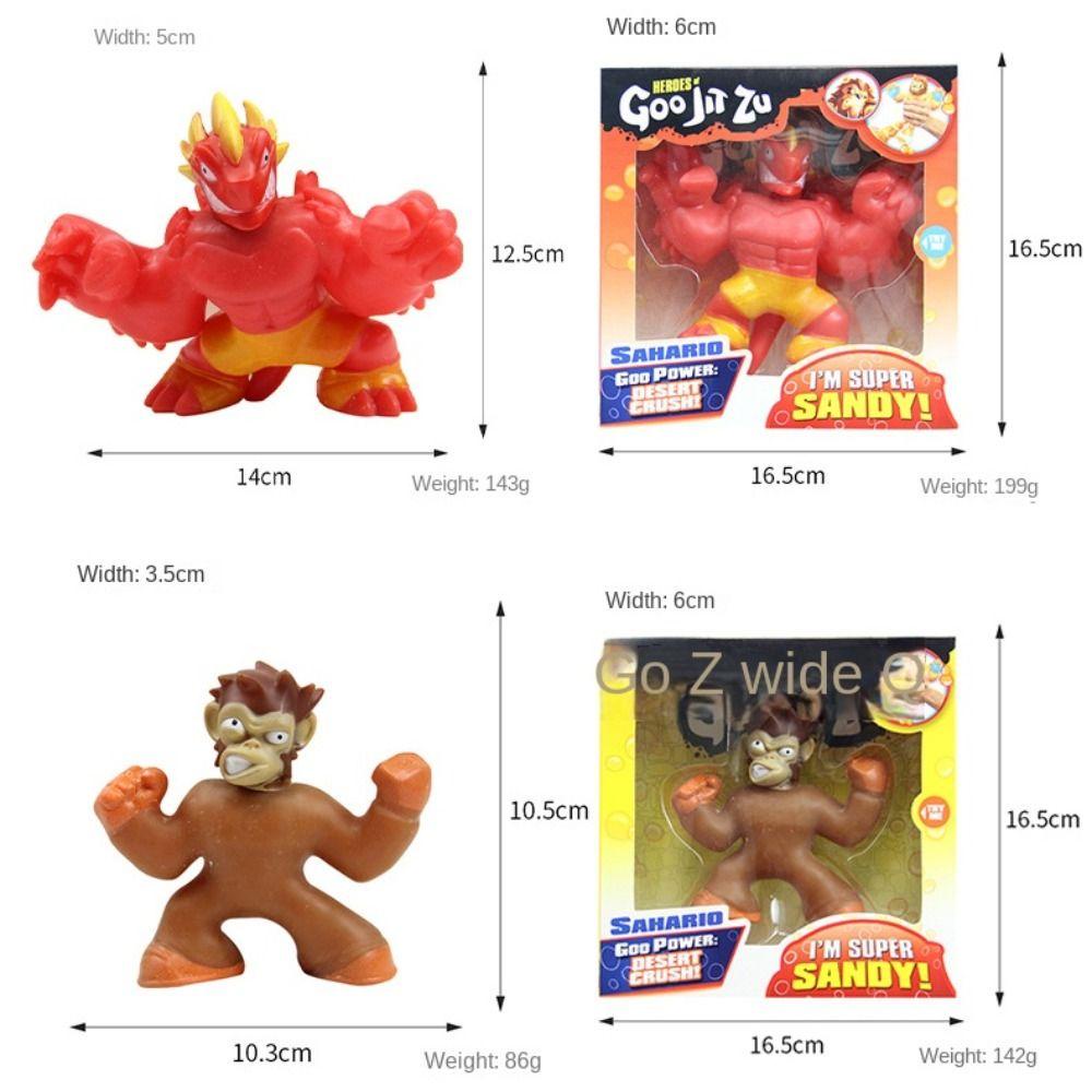 Daron1 Goojit zu games Đồ Chơi Cao Su Cá Sấu Siêu Anh Hùng Có Thể Kéo Dài Siêu Co Giãn Làm Quà Tặng Cho Trẻ Em