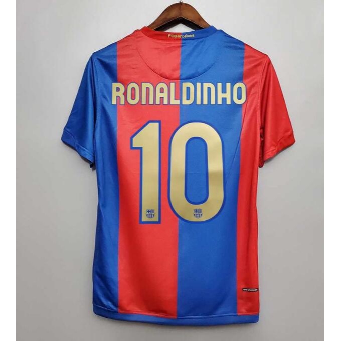 Áo Thun Bóng Đá Dài Tay Phong Cách Đội Tuyển barcelona 06-07
