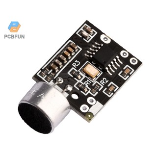 Micrô không dây pcbfun mô-đun máy phát fm 88,7mhz hỗ trợ âm thanh nổi kép kênh