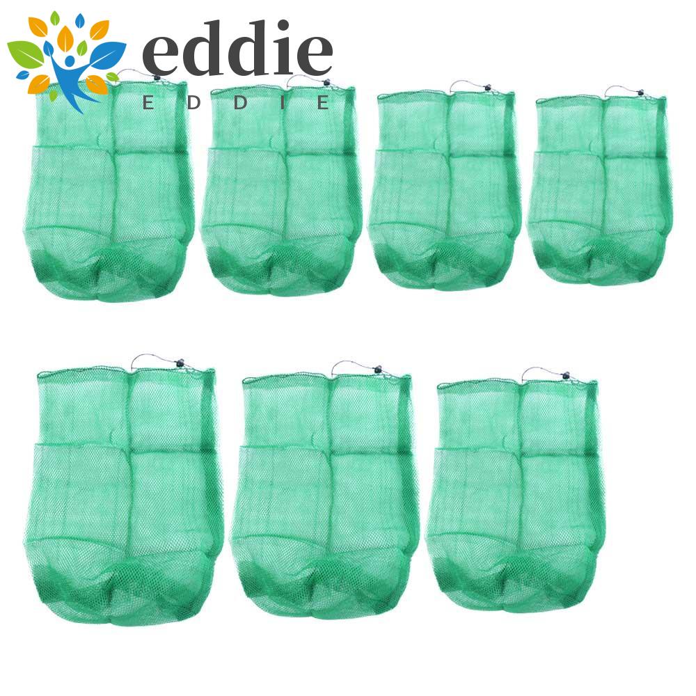 Túi Lưới Nylon Dày Dặn Màu Xanh Lá Đựng Cá Có Thể Gấp Gọn Tiện Dụng