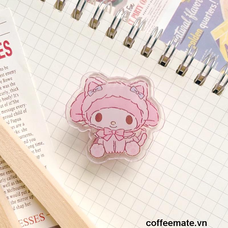 ⚡Kẹp Giấy Ghi Chú Bằng Acrylic Hai Mặt Hình Mèo Sanrio