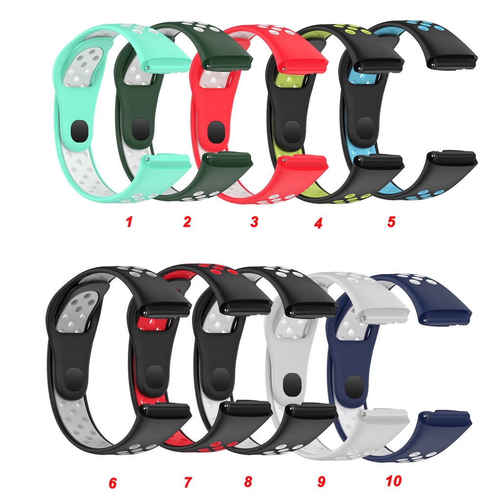 Silicone Dây Đeo Thay Thế Chất Liệu Silicon Màu Trơn Cho redmi watch 3 active lite