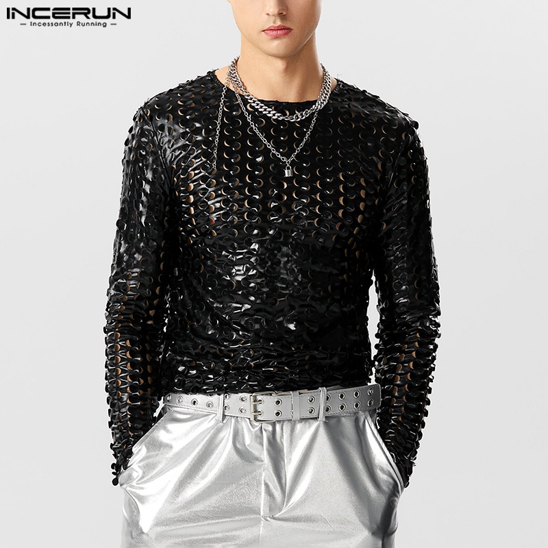 Áo Thun Nam Dài Tay Cổ Tròn incerun vintage