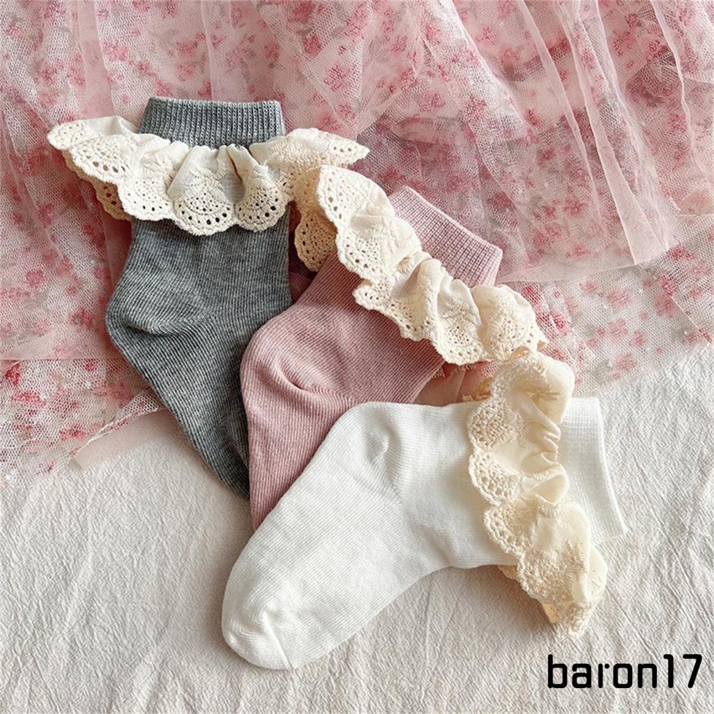 Lpdl-đớ Ren Công Chúa Cổ Vừa Co Giãn Thoáng Khí Dễ Thương Cho Bé Gái