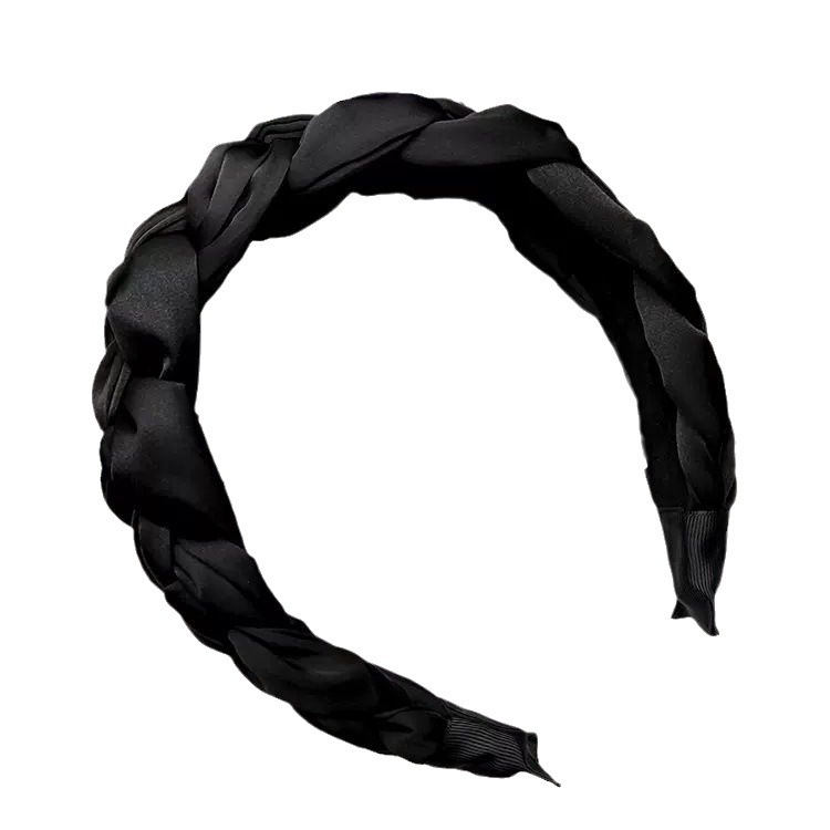 Senna Băng Đô Cài Tóc Siêu Rộng Màu Đen / Trắng Phong Cách Mới Chất Lượng Cao