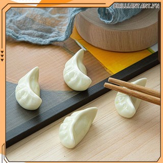 Sáng tạo gốm bánh bao đũa gối, cá tính đũa giá, đũa giá đỡ, hộ gia đình đáng yêu bàn đồ trang trí bri