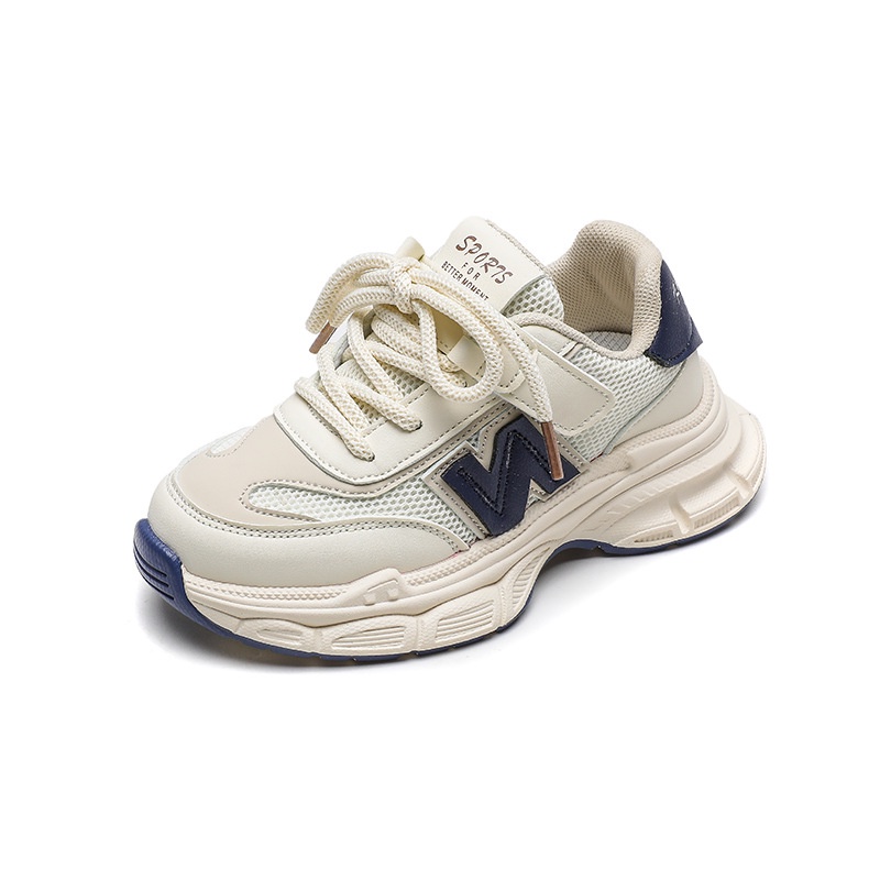 Giày Thể Thao Đế Mềm Chống Trượt Thoáng Khí Thời Trang Cho Bé