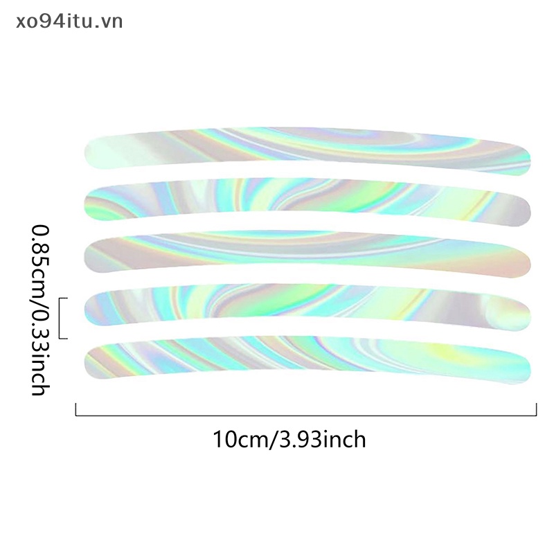 Xoitu Miếng Dán Phản Quang An Toàn Cho Bánh Xe Hơi / Xe Máy 10 / 20 / 40 vn