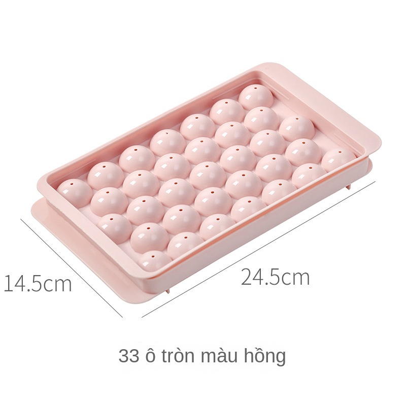 Khuôn Làm Đá Hình Quả Bóng Tròn Thủ Công Cấp Thực Phẩm