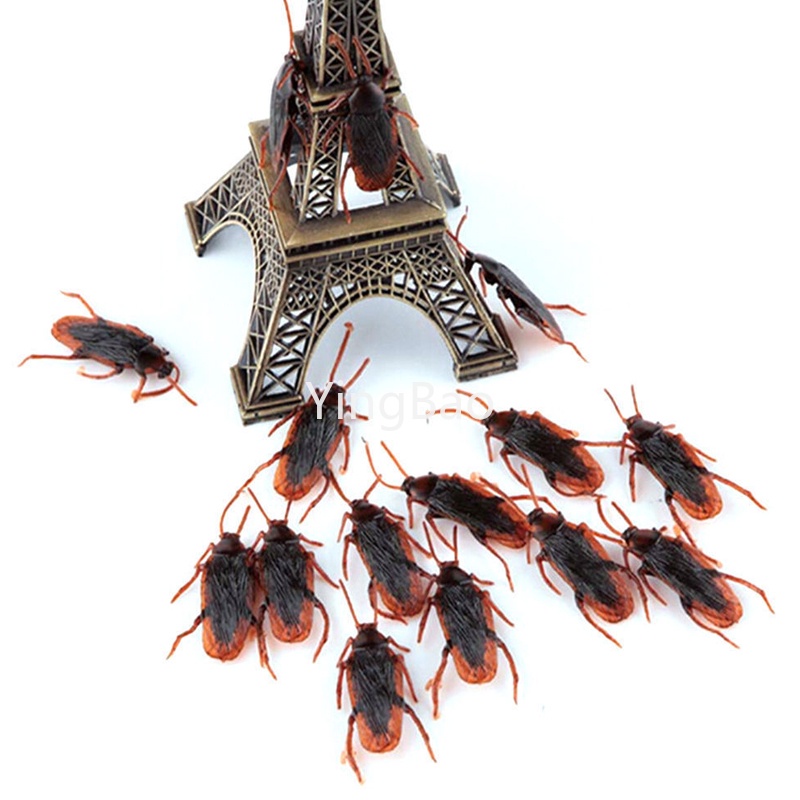 Bộ 50 Con Gián Giả Dùng Trang Trí Tiệc Halloween