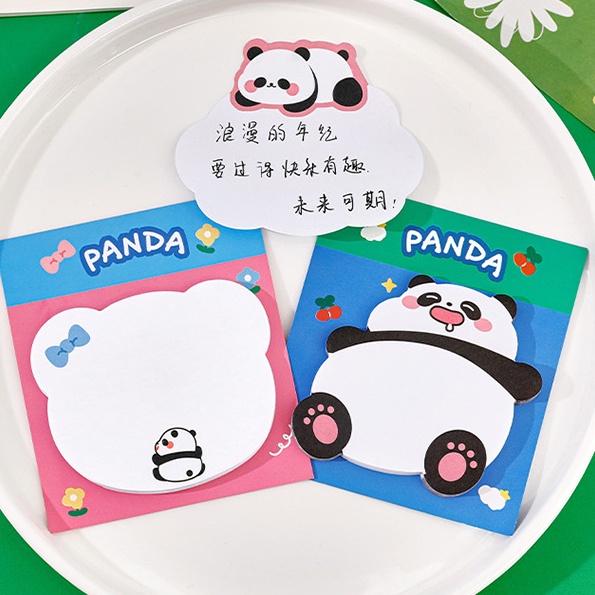 Giấy Dán Ghi Chú Họa Tiết Gấu Trúc Dễ Thương