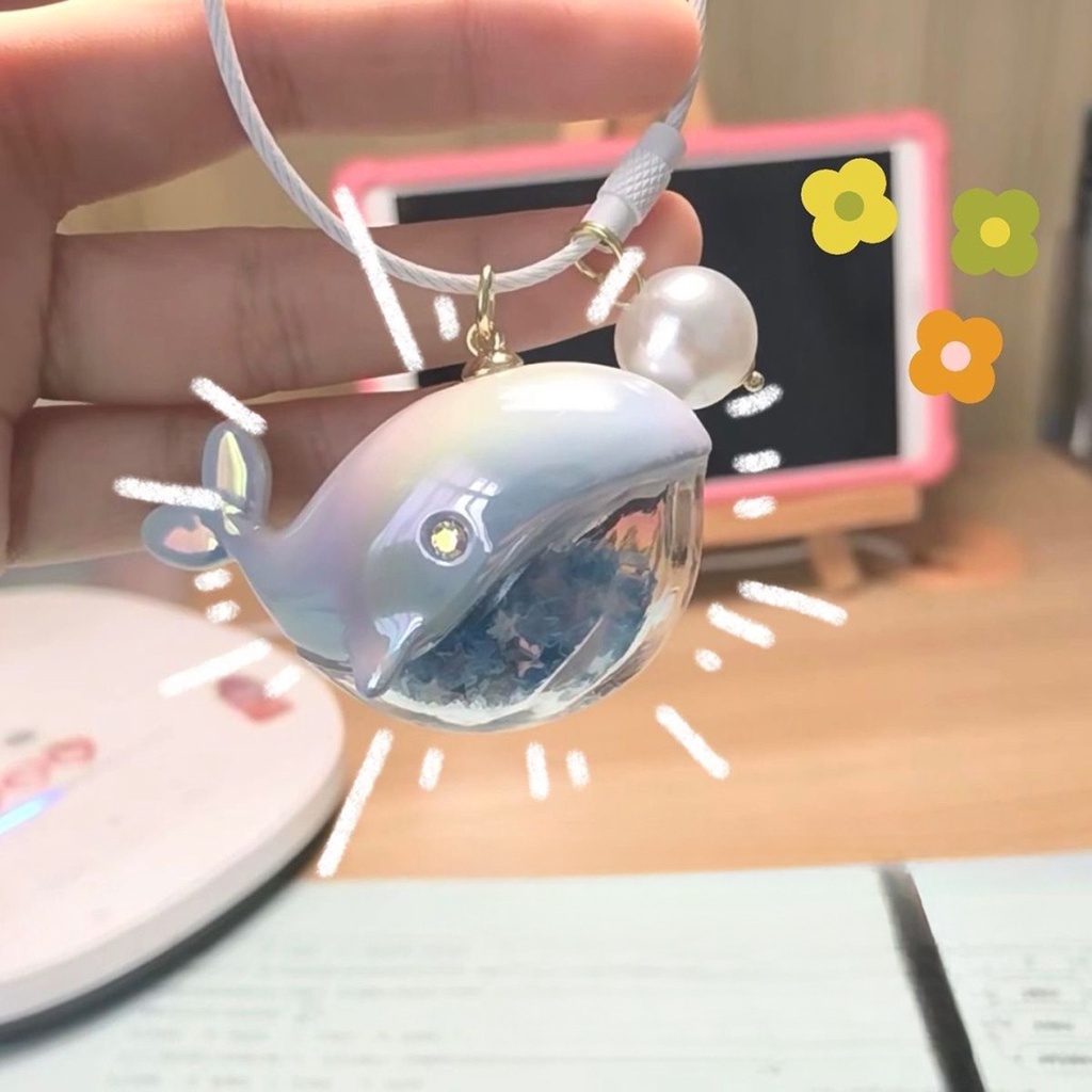 Móc Khóa Hình Cá Voi Dễ Thương