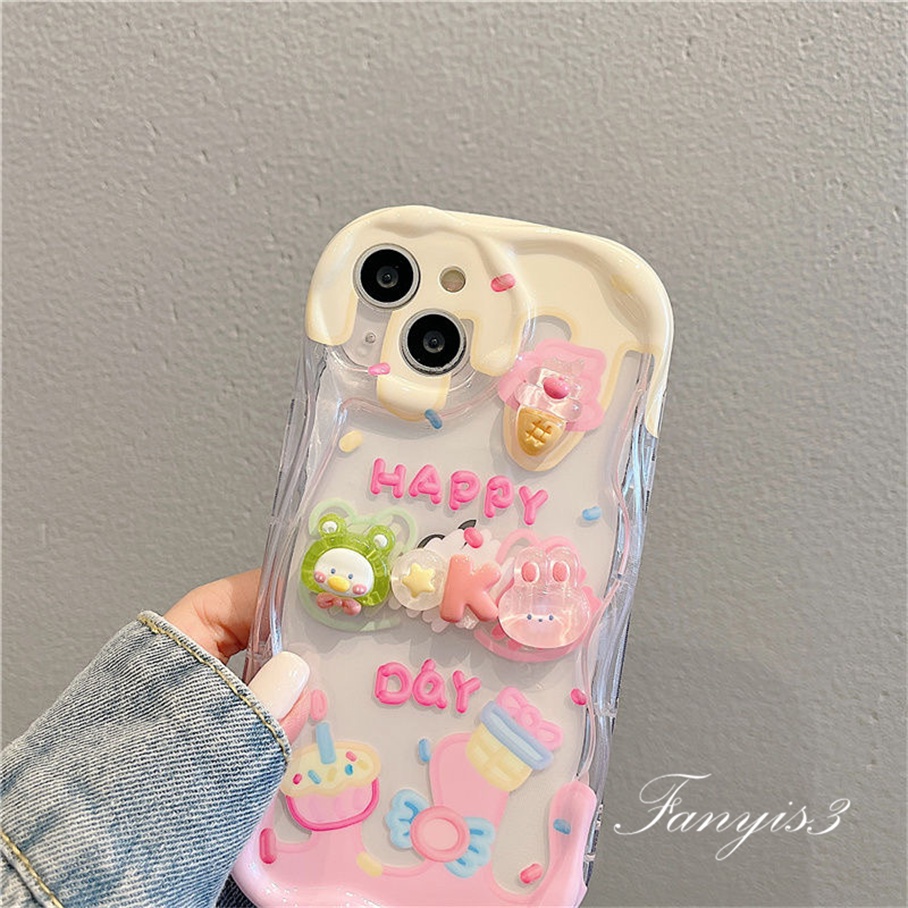 Ốp Điện Thoại Silicone tpu Mềm Trong Suốt Hình Búp Bê 3d Cho iphone 15 14 13 12 11 pro max x xr xs max 8 7 6s plus se 2020