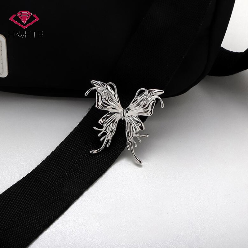 Ghim Cài Áo Hình Bướm Bằng Kim Loại Phong Cách ins Dành Cho Nữ Mới