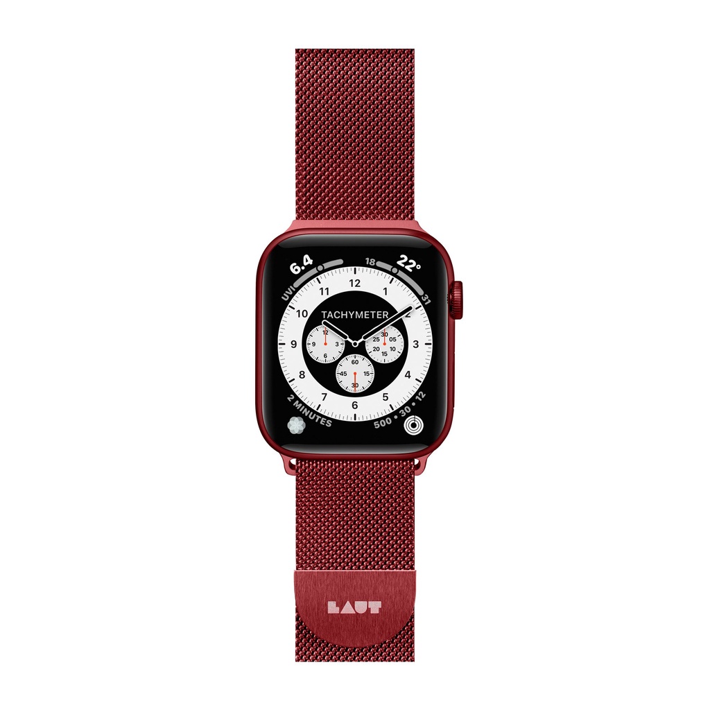 Dây Đeo dành cho Apple Watch Series 1/2/3/4/5/6/7/8/SE  LAUT Steel Loop chống trầy xước