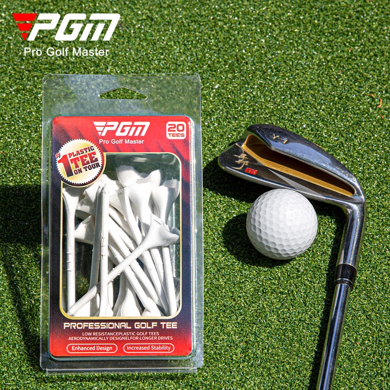 10 Tee golf Nhựa pgm qt031 Có Thể Tùy Chỉnh 10 Độ 83mm ° Mũi Tên Chiều Dài 83mm Cho tee