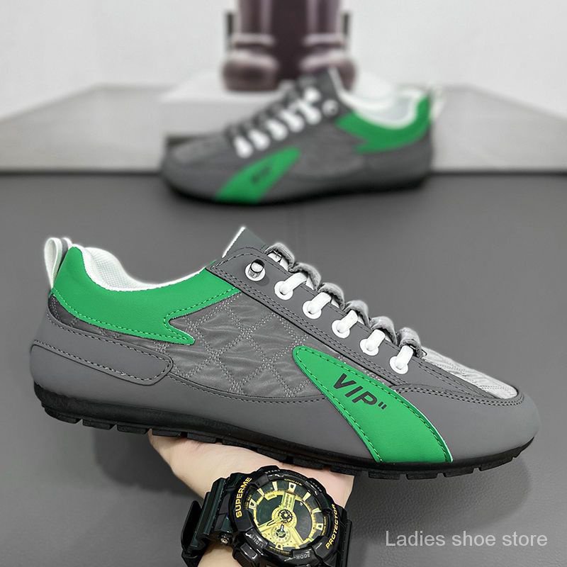 Giày Thể Thao Màu Trắng Đế Mềm Chống Trượt Thời Trang Mùa Hè Cho Nam