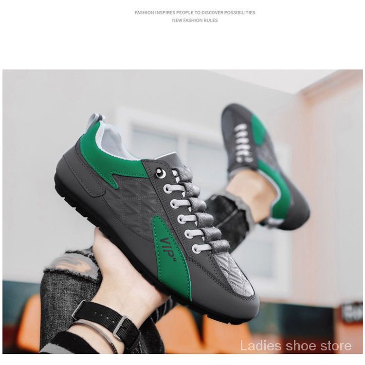 Giày Thể Thao Màu Trắng Đế Mềm Chống Trượt Thời Trang Mùa Hè Cho Nam