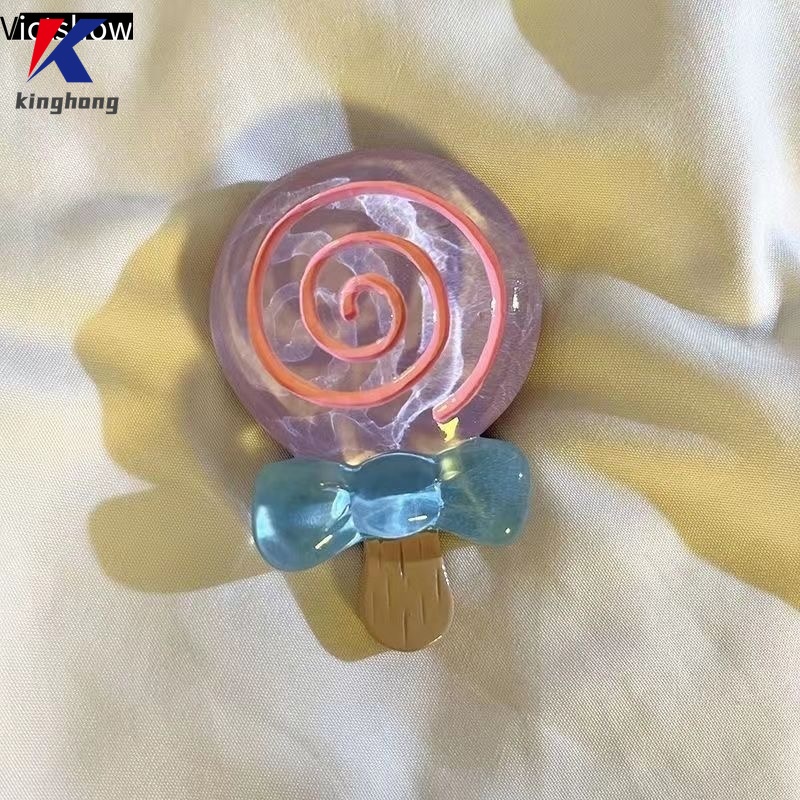 Dễ Thương Giá Đỡ Điện Thoại Di Động Hình Kẹo Mút Hoạt Hình 3d Có Thể Thu Vào