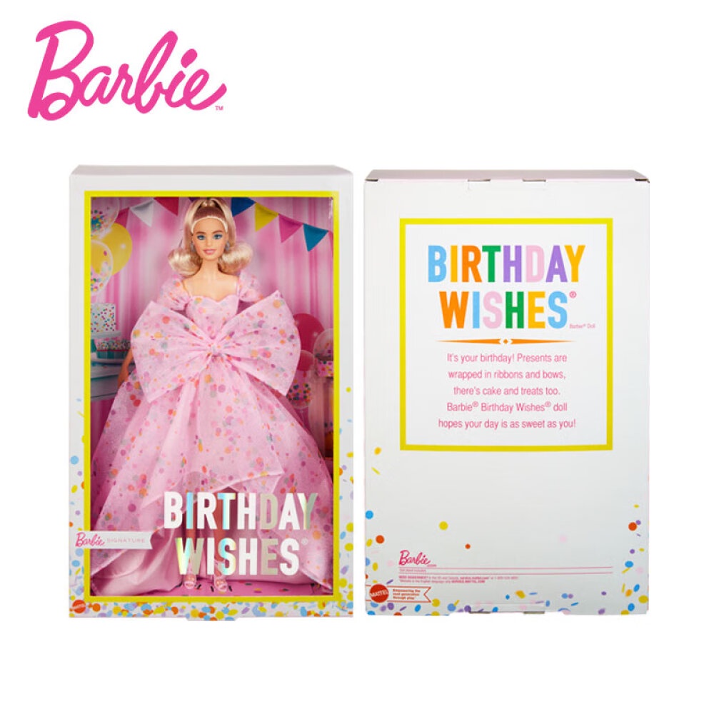 Bộ sưu tập búp bê Barbie Quà tặng bé gái chúc phúc sinh nhật HCB89