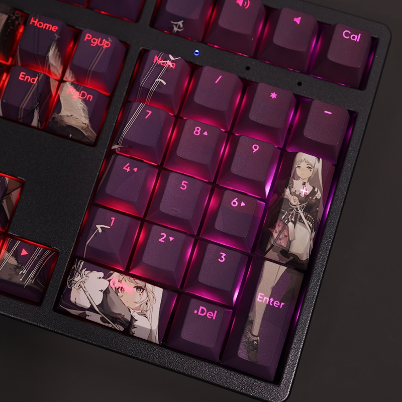 Irene Keycaps Cherry Profile Arknights PBT Dye Sub Bàn Phím Cơ Keycap