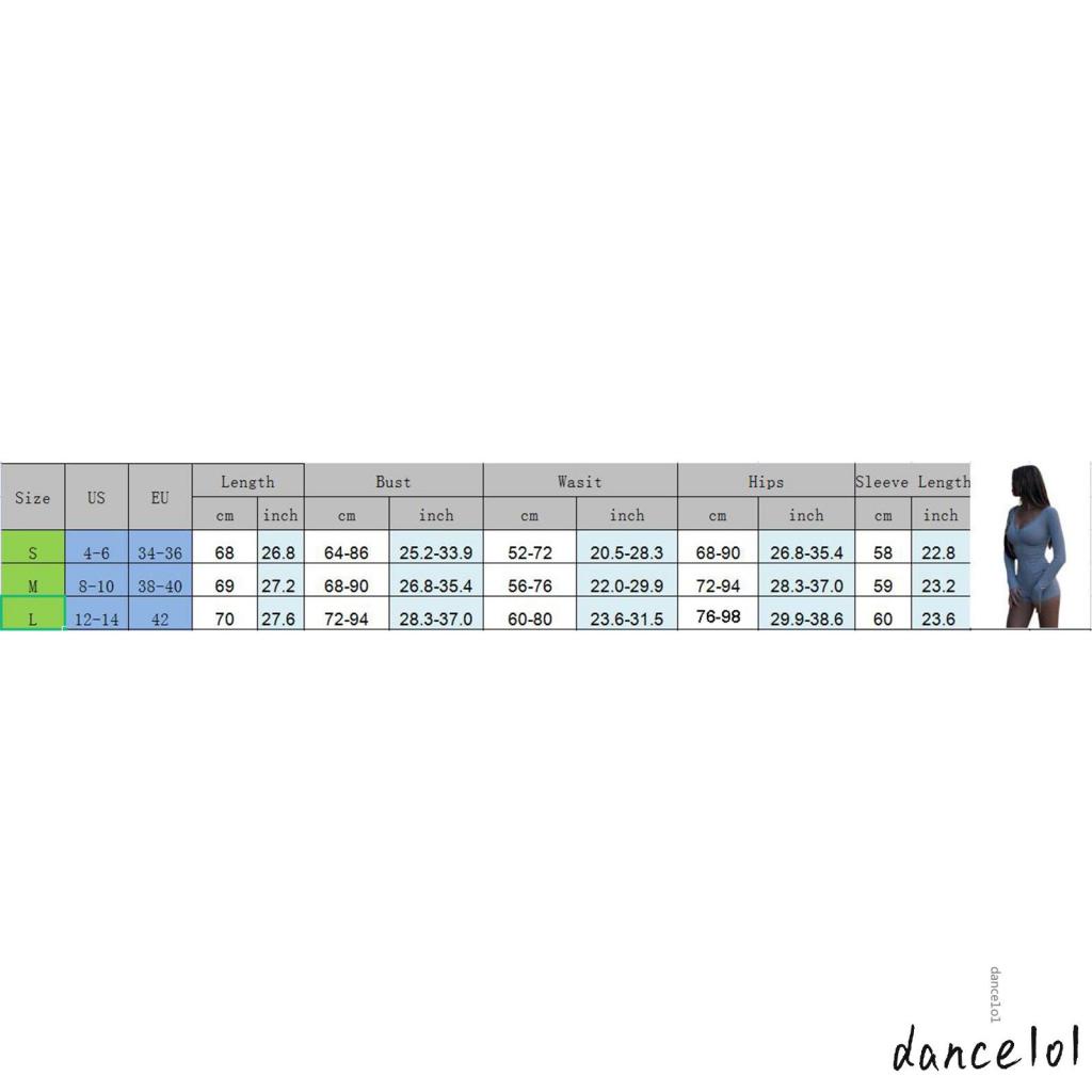 Bộ Áo Liền Quần Nhảy Múa Tay Dài Có Dây Kéo Màu Trơn Cho Nữ 1O1