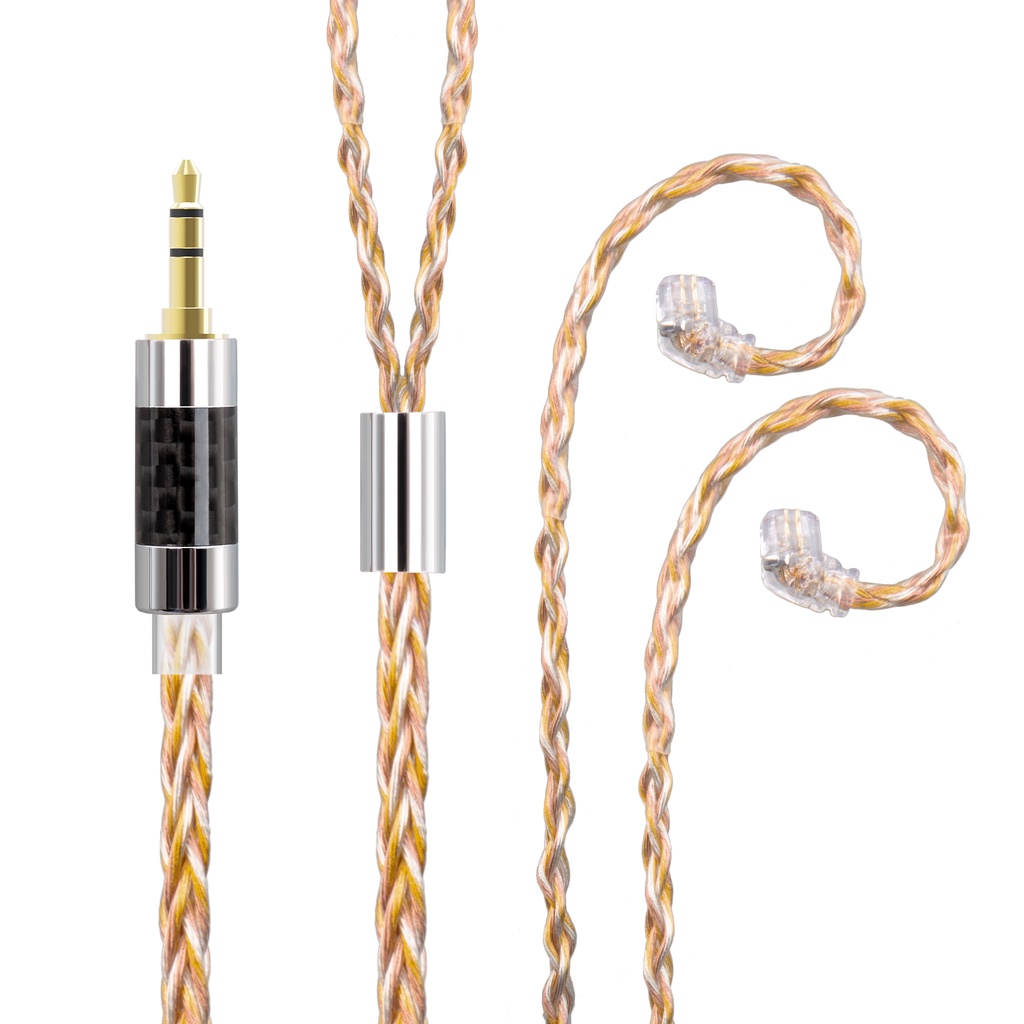 Kbear st9 Dây Cáp Kết Nối Mạ Vàng 4n Cổng 3.5mm Qc Cho kz / storm st8