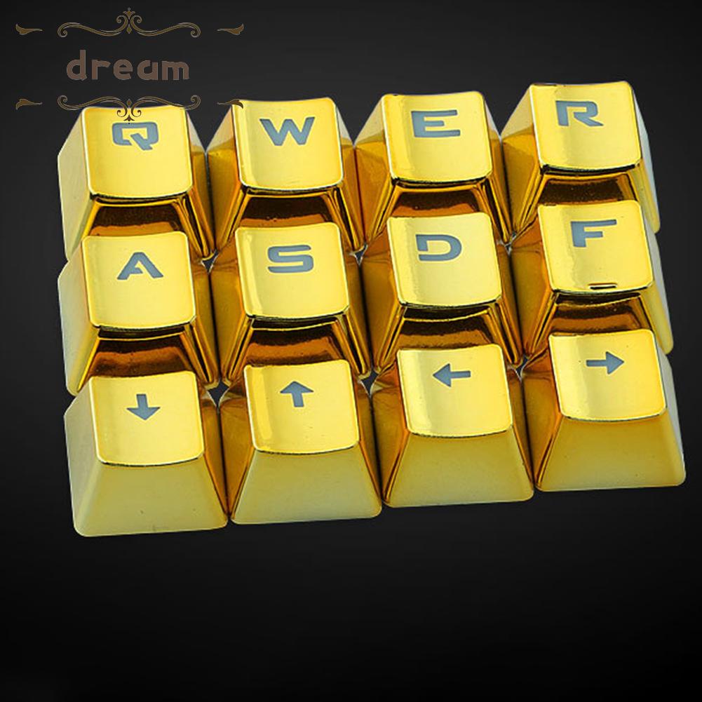 Keycap Electroplating Individuality Light Transmission Metallic Texture