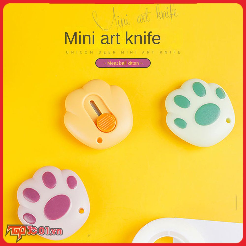 Giải Nén Bằng Giấy Học Sinh Nhỏ Hoạt Hình Thiết Bị Giải Nén Nghệ Thuật Tay Thể Hiện Mini Di Động Dễ Thương -top3C01