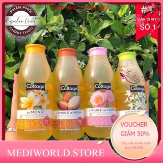 Sữa Tắm Cottage ⚜️FREESHIP⚜️ Gel tắm Cottage Pháp 560ml [Chính Hãng]